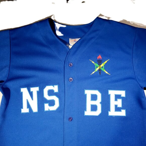NSBE Jersey  XL (46-48)  National Society of Black Engineers   Blue  Button-down - Picture 2 of 15